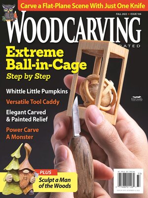 cover image of Woodcarving Illustrated Issue 104 Fall 2023